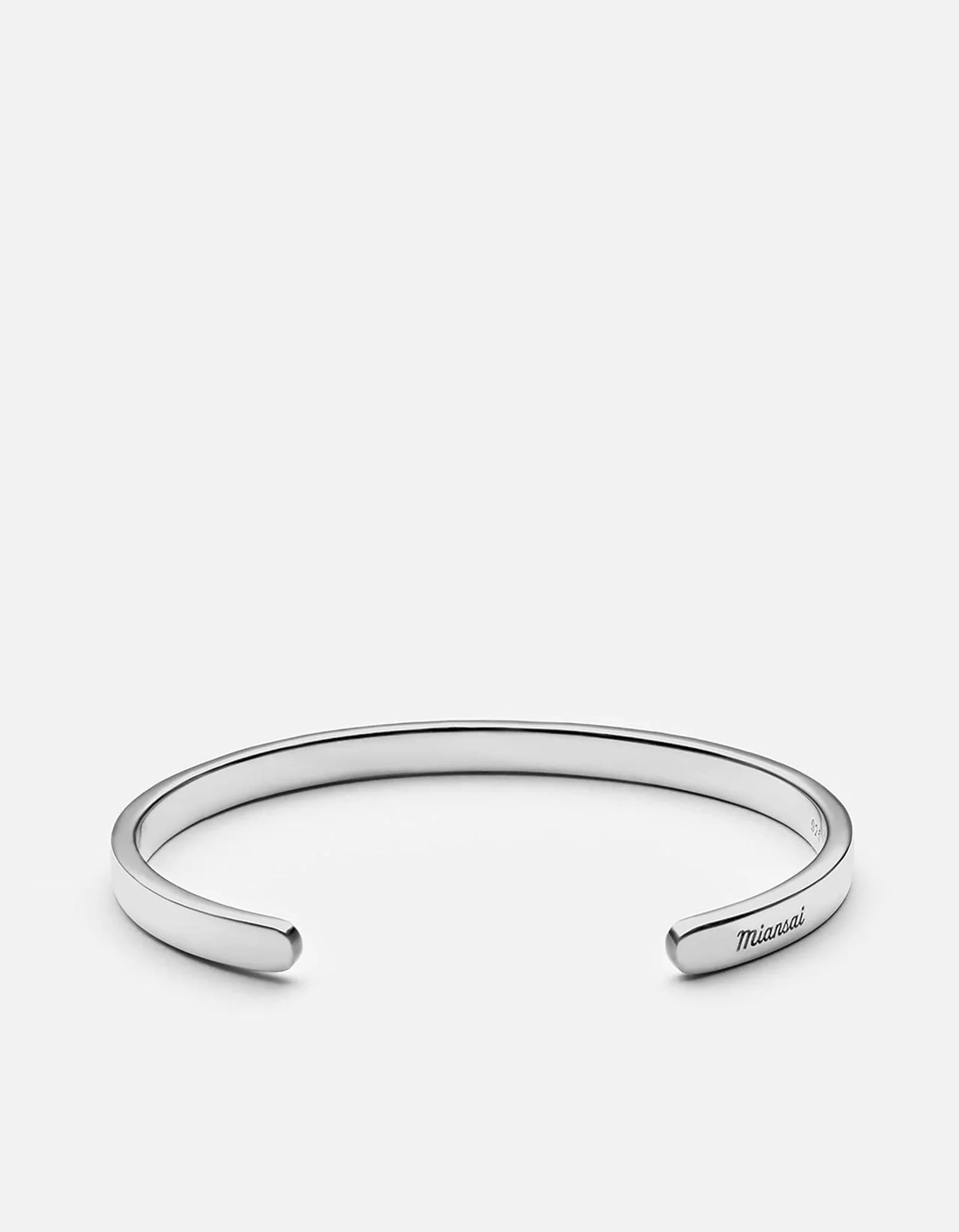 Miansai - Bracelet The Singular Cuff, argent sterling – Image 5