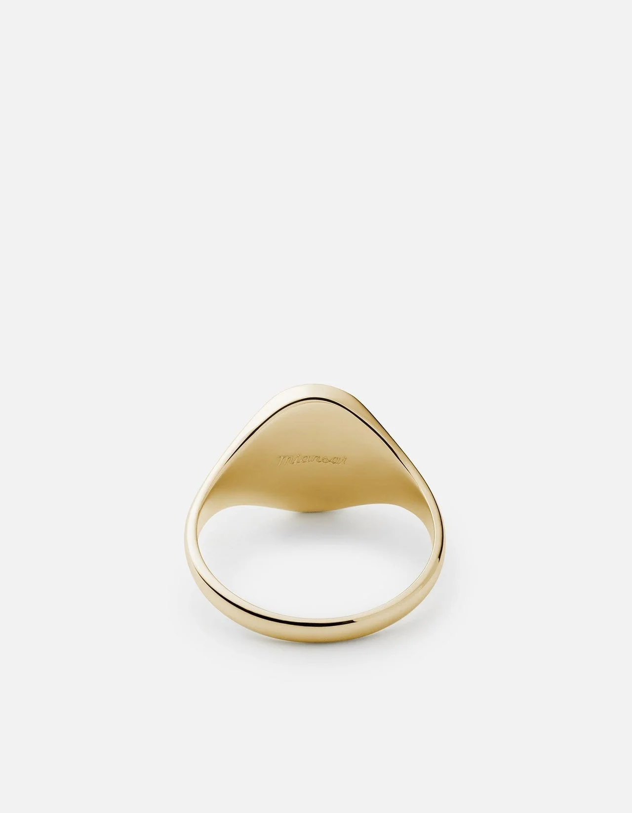 Miansai - Bague Heritage, or vermeil/ Émail noir – Image 3