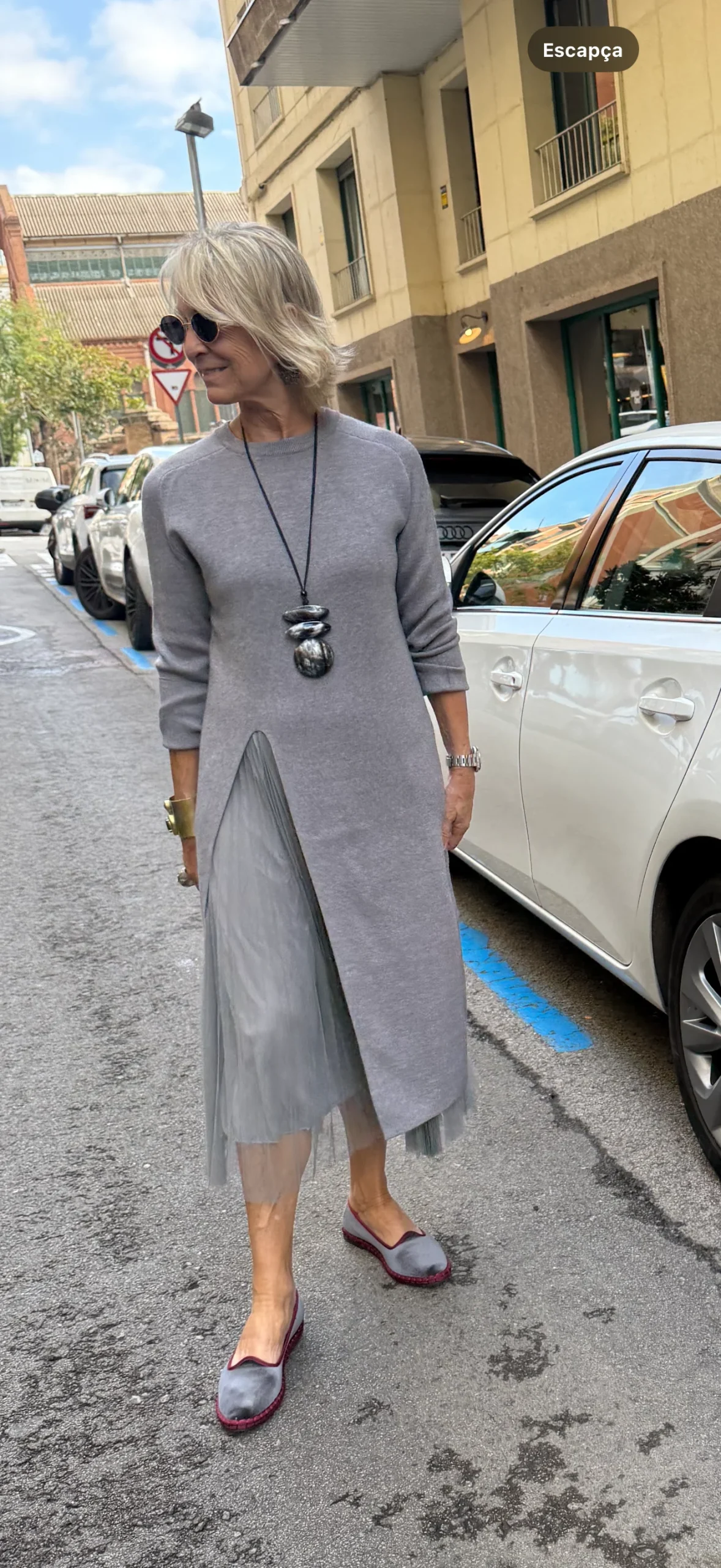 Gwenirra - Robe Tulle Tricotée Élégante – Image 7