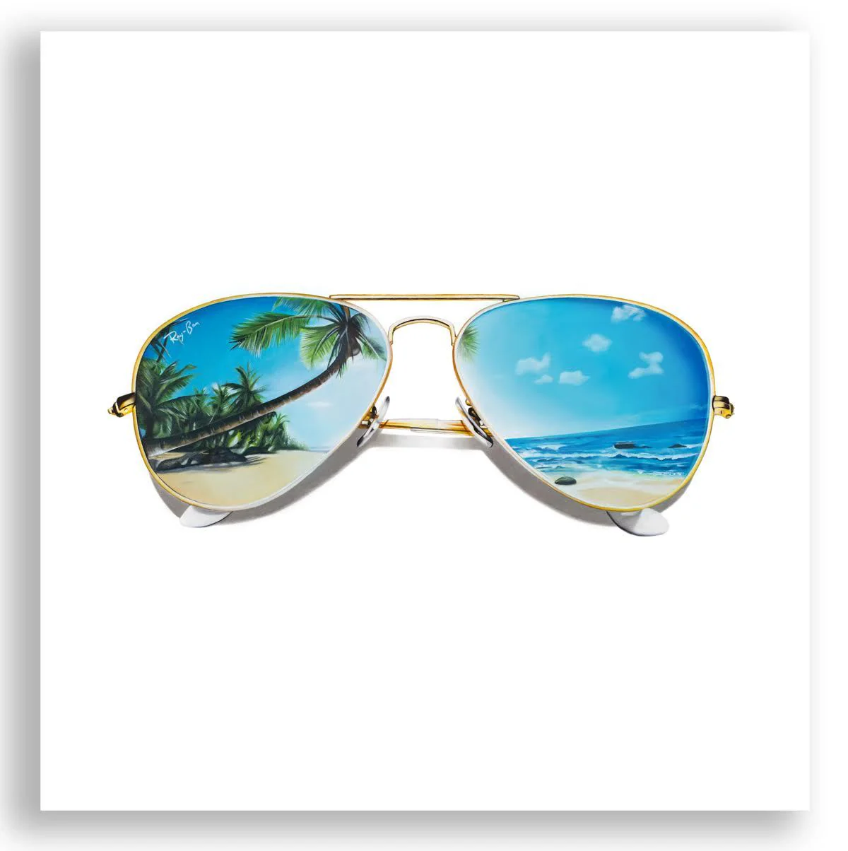 Erin Rothstein Art | Tableau "Beach Sunglasses" – Image 2