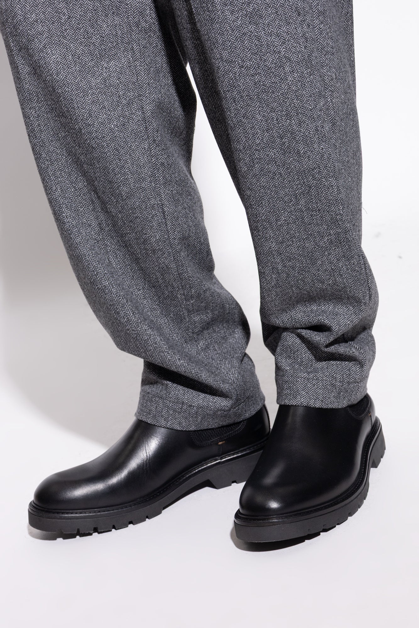 Paul Smith | Les bottes Chelsea en cuir ''Xenon'' - Noir – Image 3