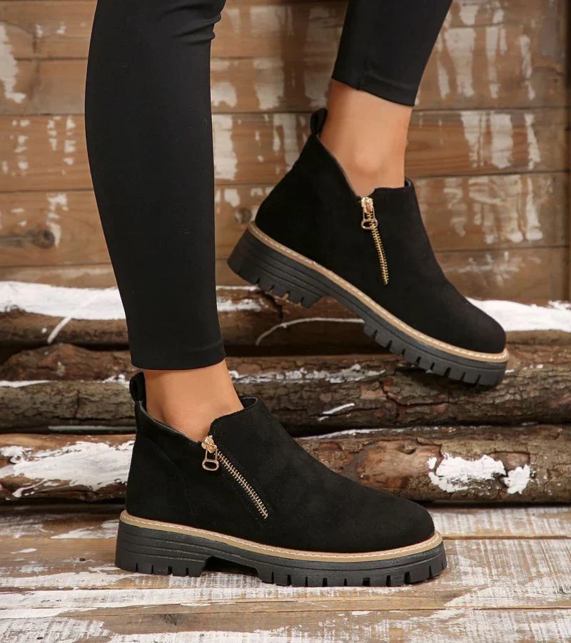 Heliviane™ - Bottines orthopédiques confortables pour femme avec semelle compensée – Image 8