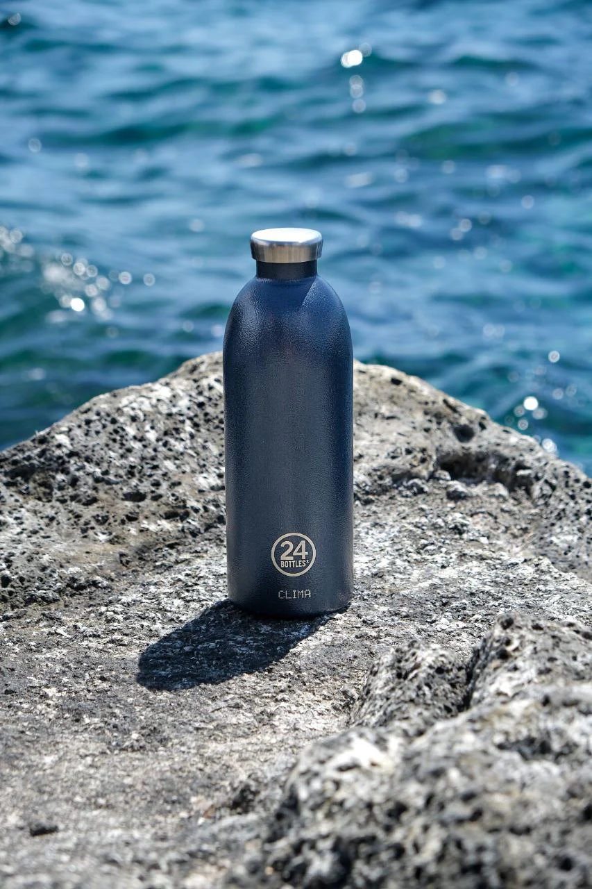 24 Bottles | Bouteille réutilisable CLIMA 500ml - Bleu profond – Image 4