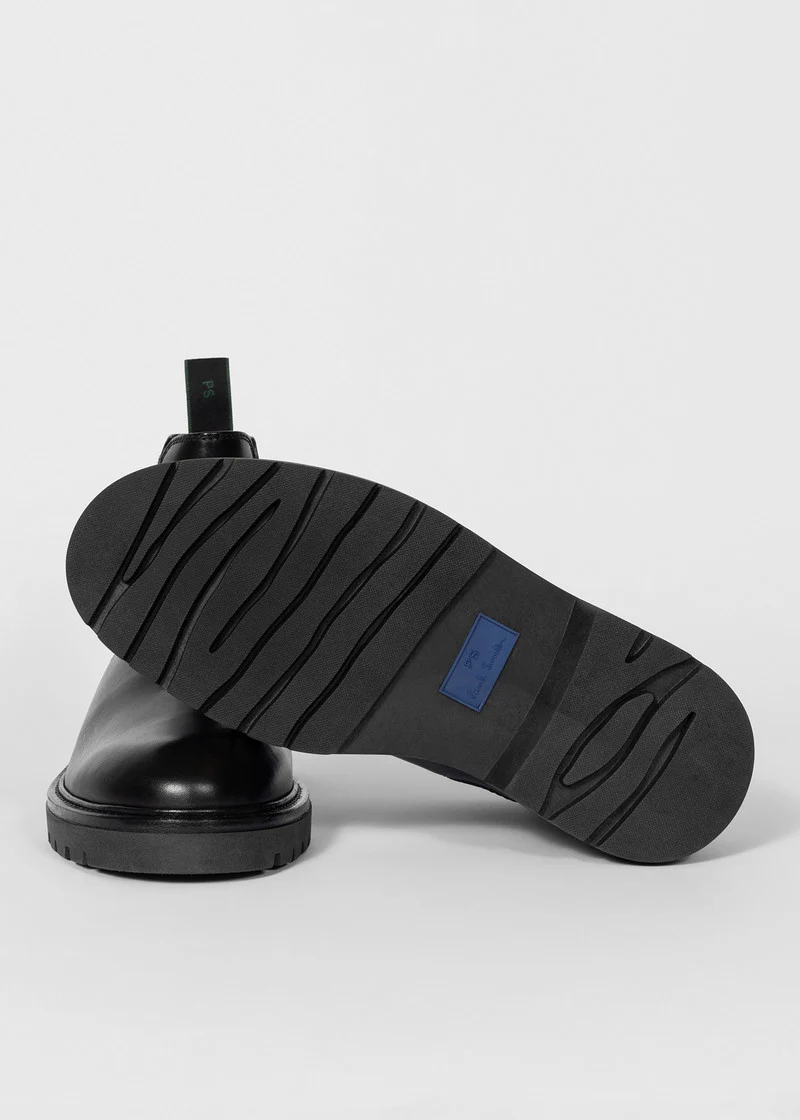 Paul Smith | Les bottes Chelsea en cuir ''Xenon'' - Noir – Image 6