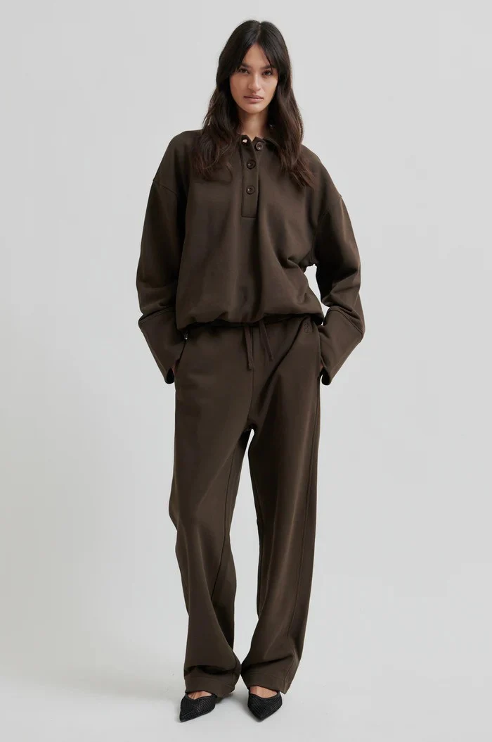 Second Female | Pantalon de jogging ''Abadell'' coupe détendue - Marron – Image 3