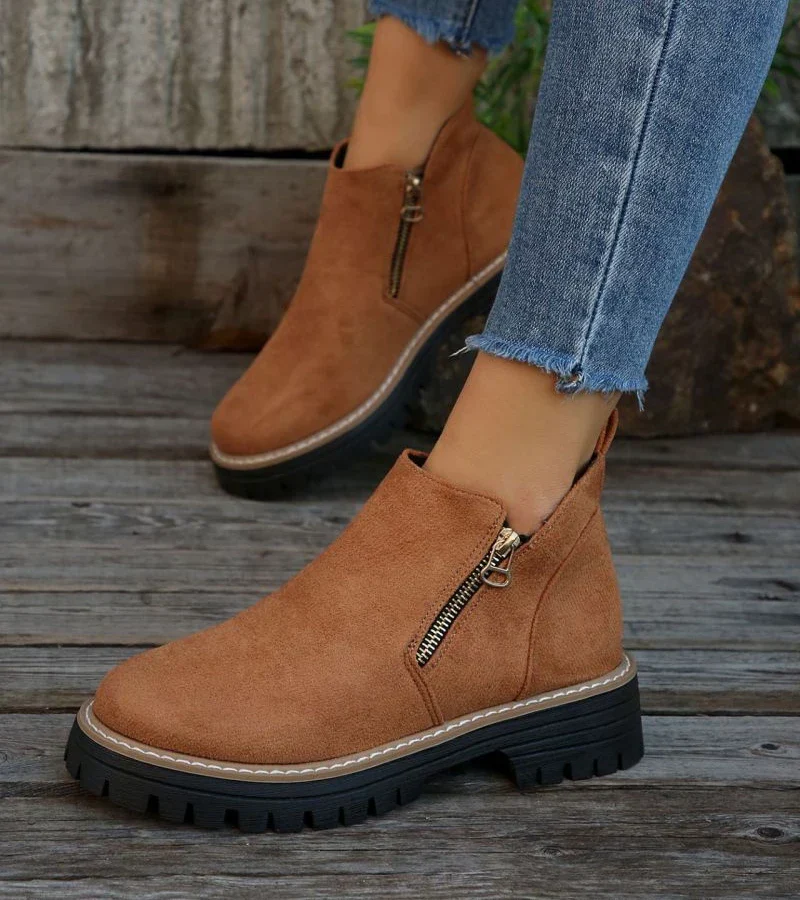 Heliviane™ - Bottines orthopédiques confortables pour femme avec semelle compensée – Image 5