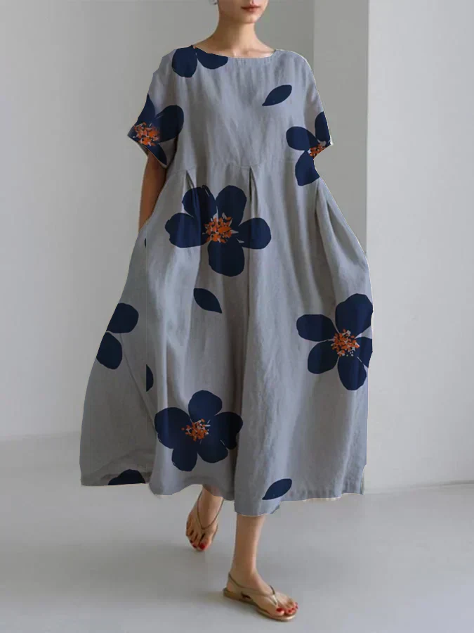 Gwenelle - Robe maxi fluide à fleurs pour l'été – Image 4