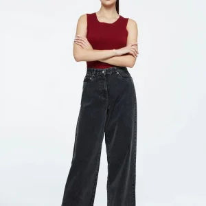 Minimum | Pantalon corduroy "Aiyas" - Gris fonce