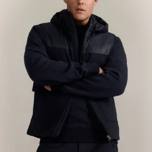 WAHTS | Veste sans manches Burrows avec capuche amovible - Bleu marine