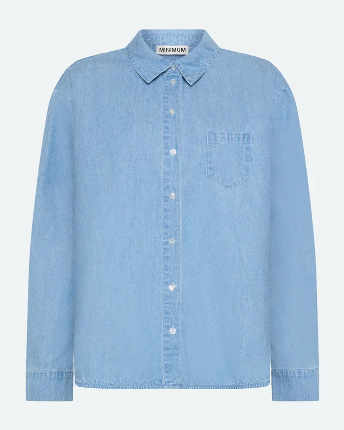 Minimum | Chemise "FERN" - Bleu clair – Image 5