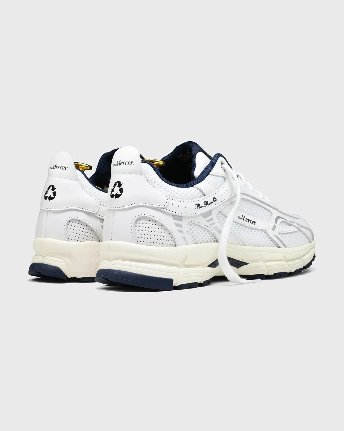 The Mercer | Les baskets « Re-Run Nappa » - blanc – Image 4