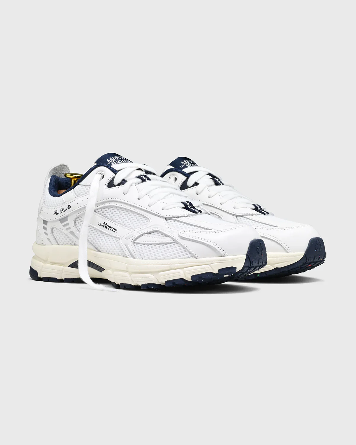 The Mercer | Les baskets « Re-Run Nappa » - blanc – Image 3
