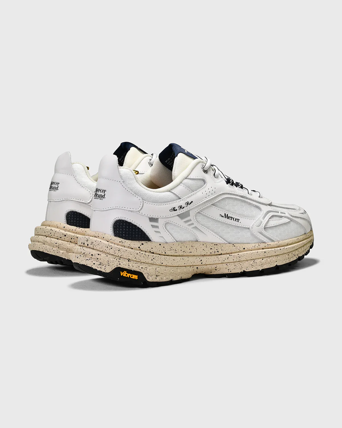 The Mercer | Les baskets ''Re Run Vibram'' - 155 Blanc/Bleu – Image 4