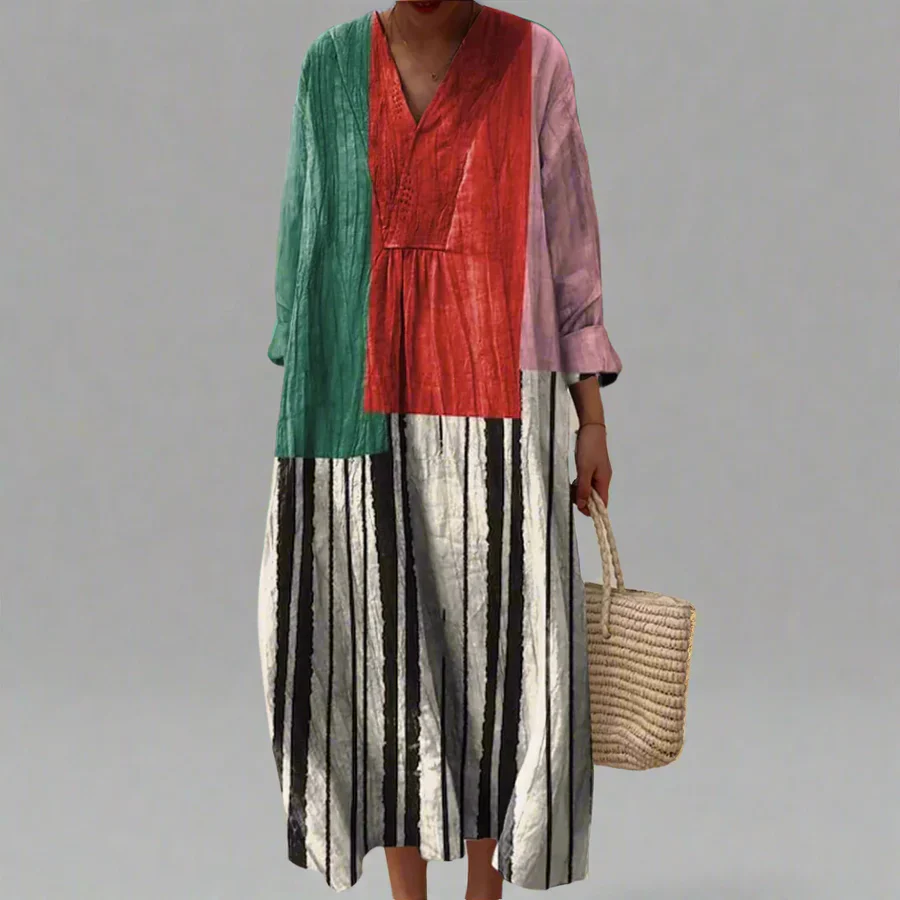 Galatea - Robe Géométrique Élégante au Design Moderne et Unique – Image 6