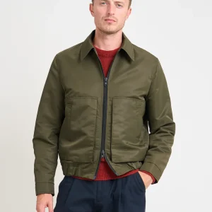 Oliver Spencer | Veste bomber Arlington - Foster Green
