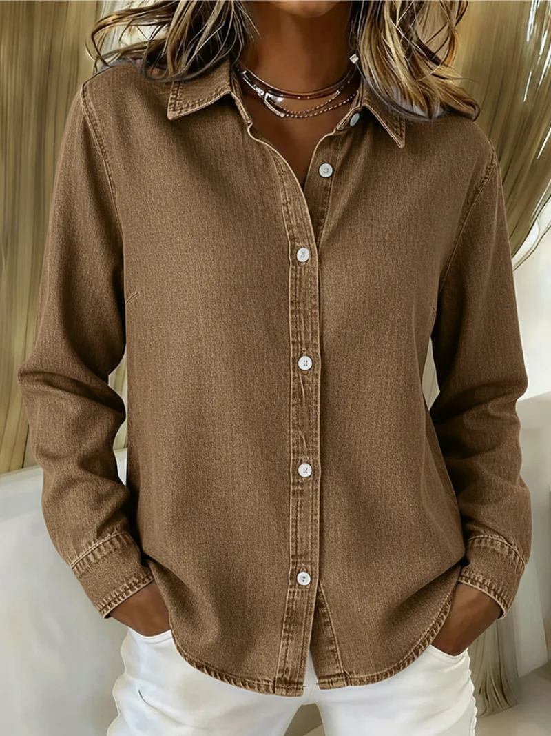 Elirienne – Blouse À Boutons