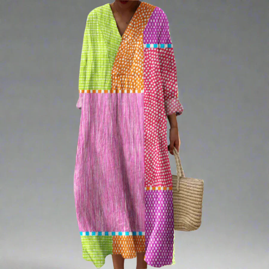 Galatea - Robe Géométrique Élégante au Design Moderne et Unique – Image 8