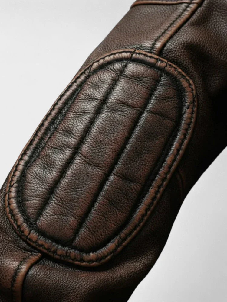 Xavier - Blouson Vintage en Cuir Homme – Image 9