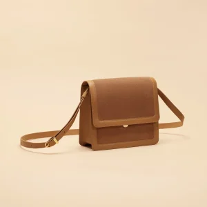 Sac bandoulière Anita - Noisette