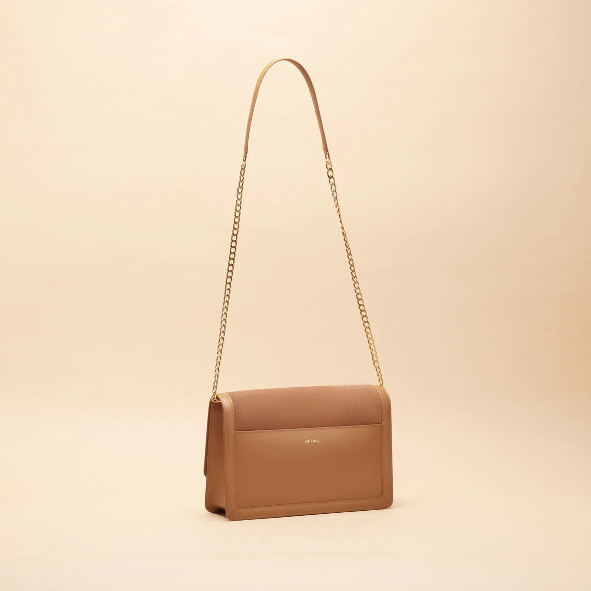 Sac bandoulière Hélène - Noisette – Image 3