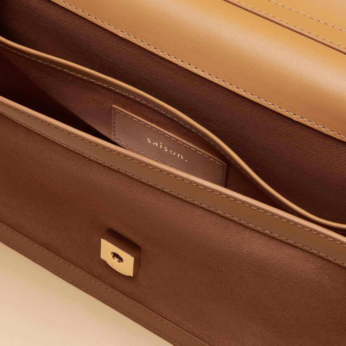 Sac bandoulière Hélène - Noisette – Image 4