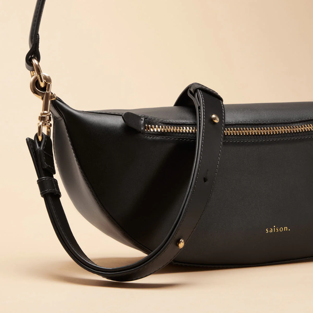 Sac bandoulière Pia - Noir – Image 5