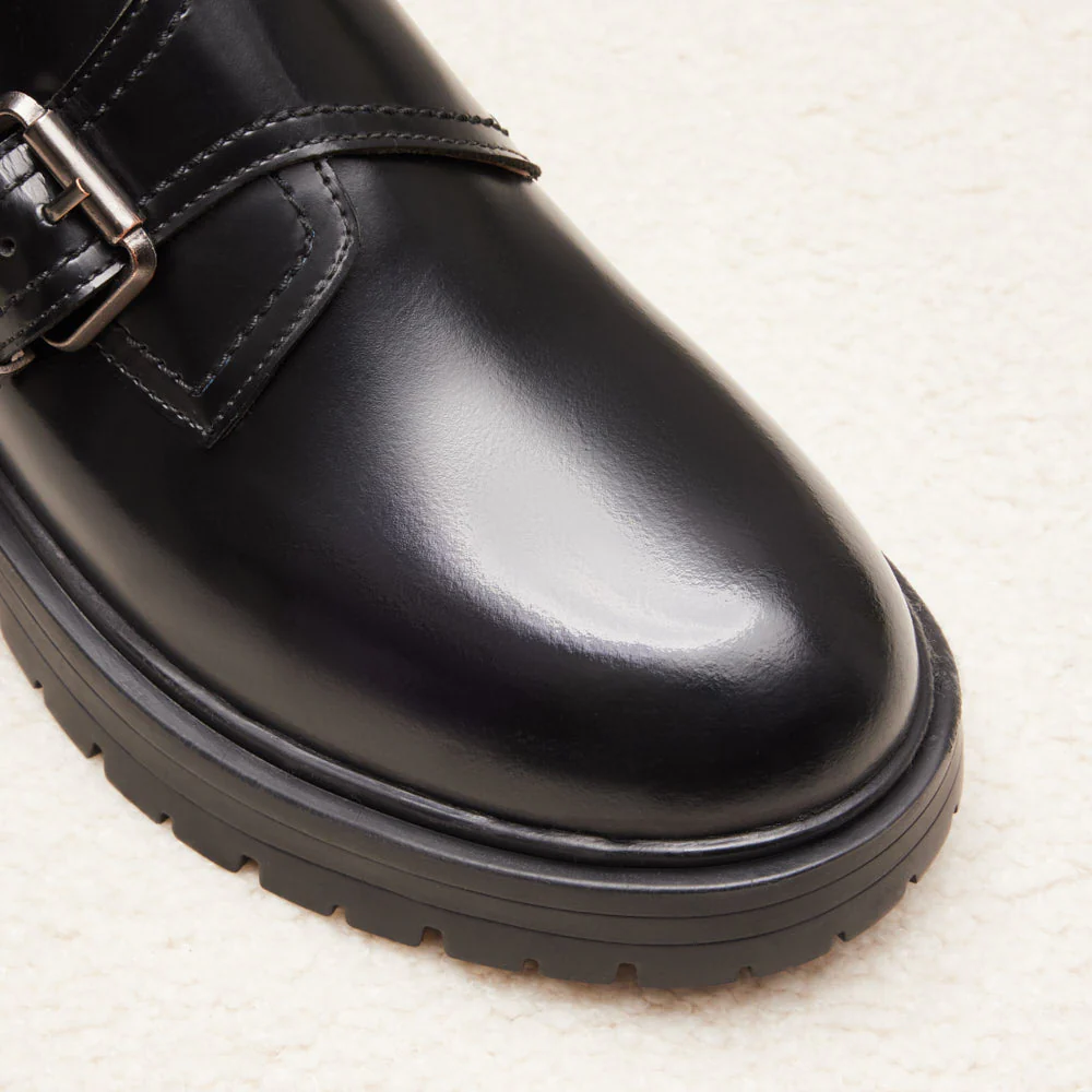 Derbies à boucle Izia - Noir glacé – Image 6