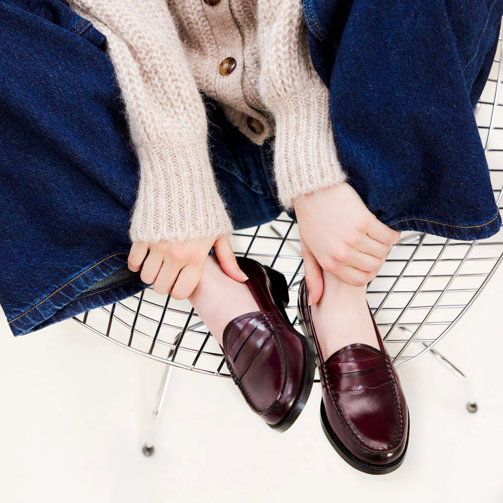 Mocassins Victoire - Bordeaux glacé – Image 8