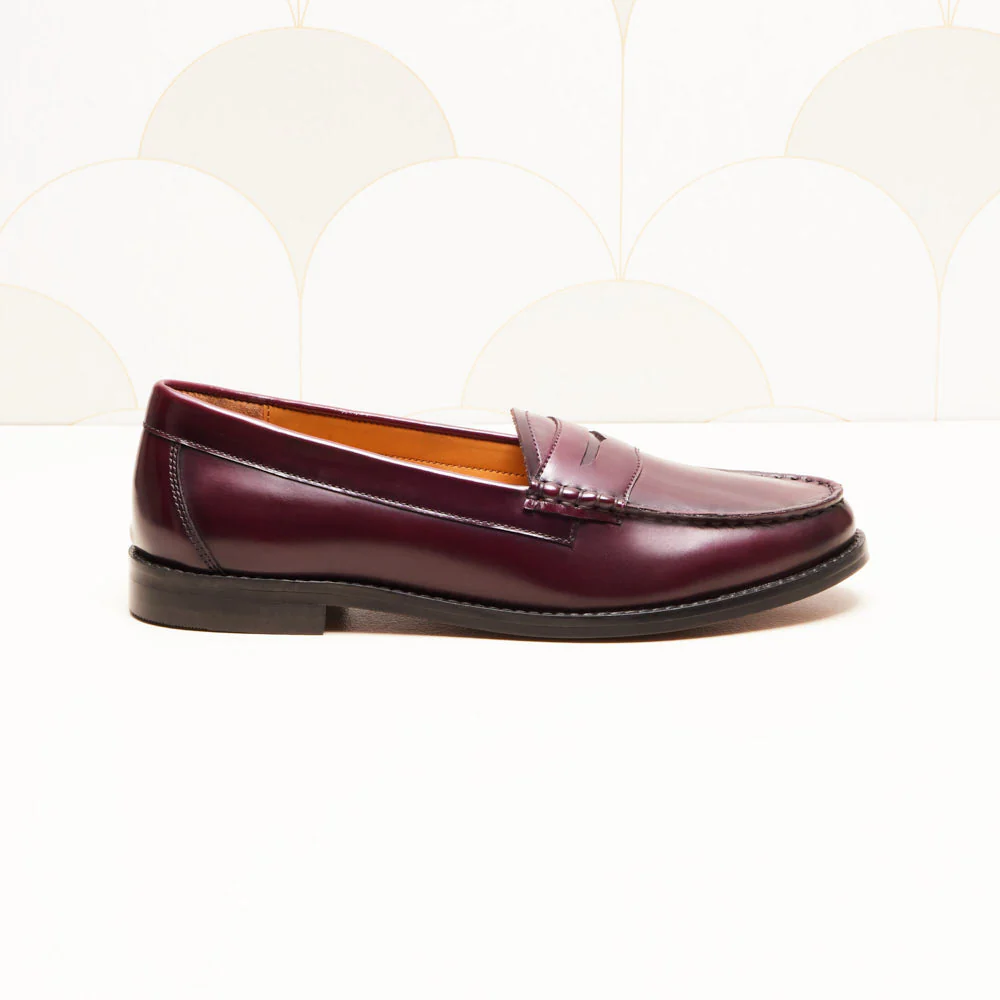 Mocassins Victoire - Bordeaux glacé – Image 3
