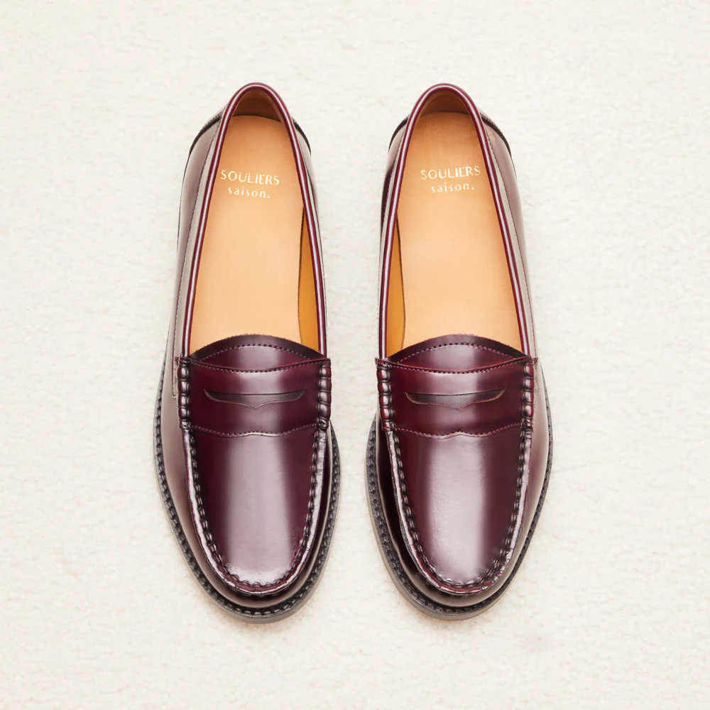 Mocassins Victoire - Bordeaux glacé – Image 7