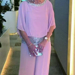 Joie - Set à sequins rose femme élégant et moderne