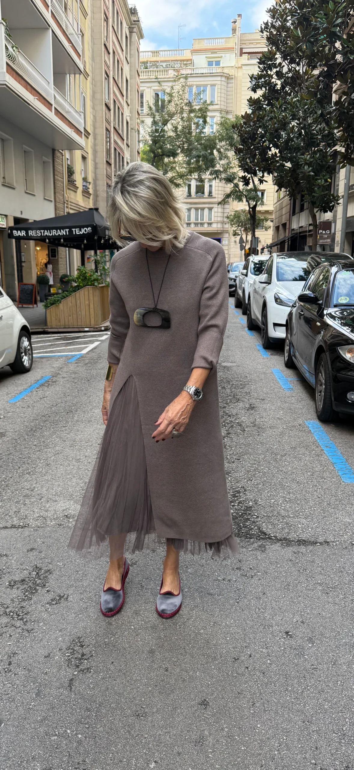 Gwenirra - Robe Tulle Tricotée Élégante – Image 6