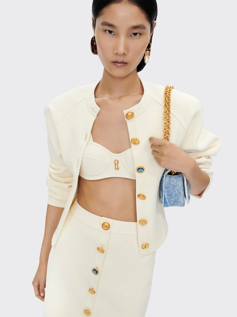MINIJUPE BOUTONS BIJOUX – Image 6