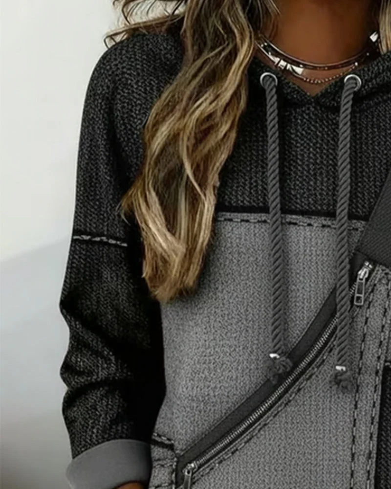 Dorevia - Sweat à Capuche Color-Block – Image 4