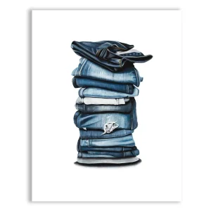 Erin Rothstein Art | Tableau "Jeans"