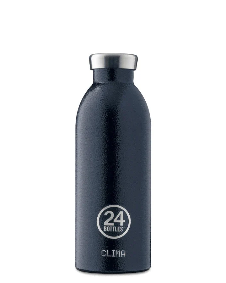 24 Bottles | Bouteille réutilisable CLIMA 500ml - Bleu profond