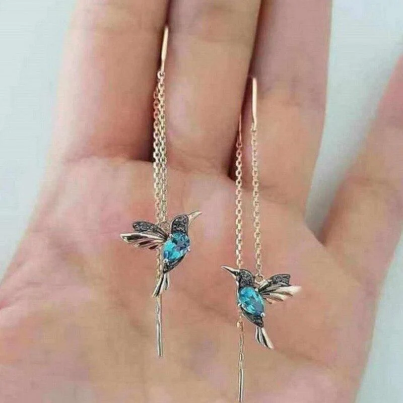 Boucles d'oreilles en forme de Colibri – Image 3