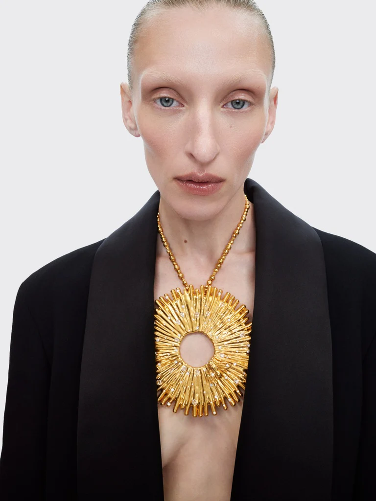 COLLIER FLEUR PENDENTIF – Image 3