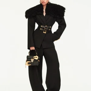 VESTE DE TAILLEUR BI-MATIÈRE