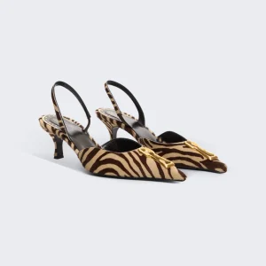 ESCARPIN SLINGBACK SERRURE