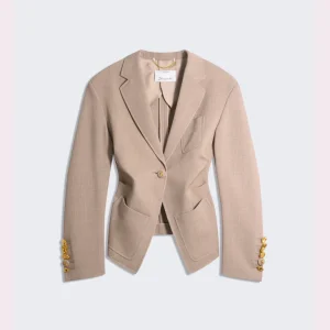 VESTE TAILLEUR FRONCÉ