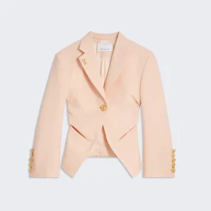 VESTE TAILLEUR FRONCÉE