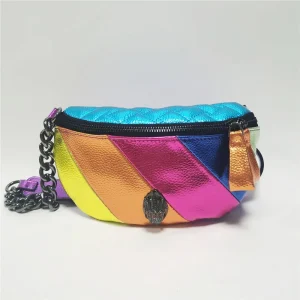 Sac banane multicolore