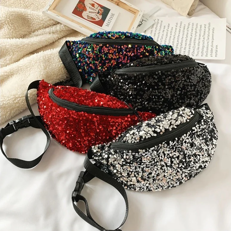 Sac banane sequin femme – Image 4