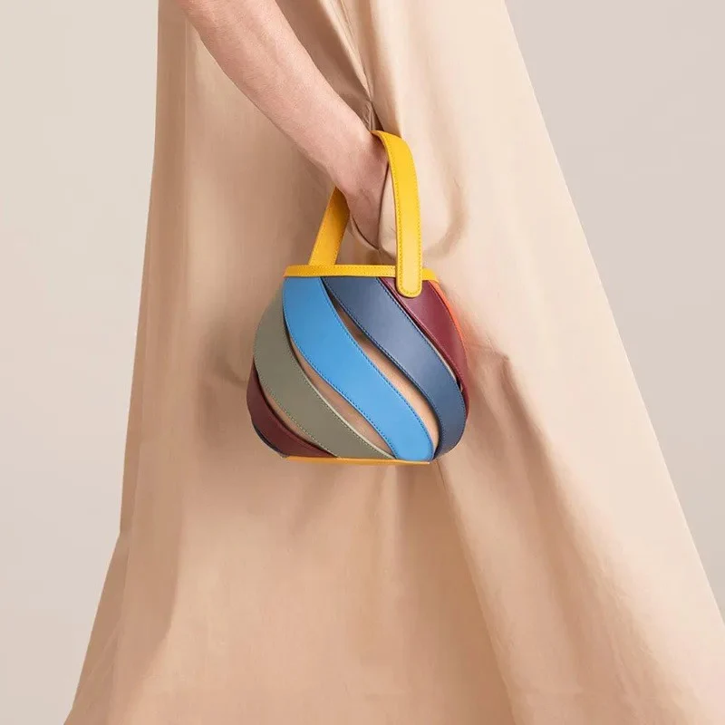 Sac boule multicolore – Image 3