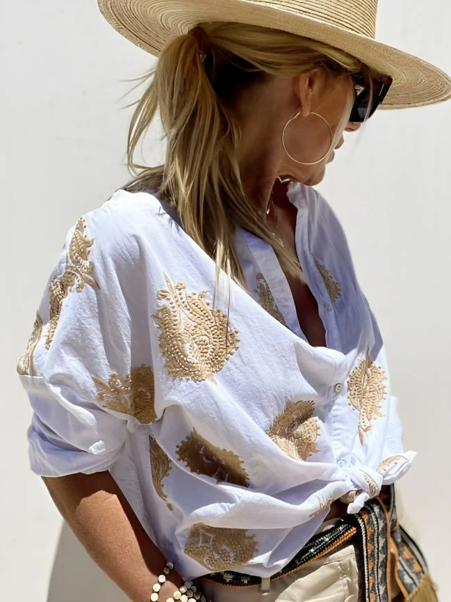 Elina - Blouse Chique Ibiza Style – Image 4