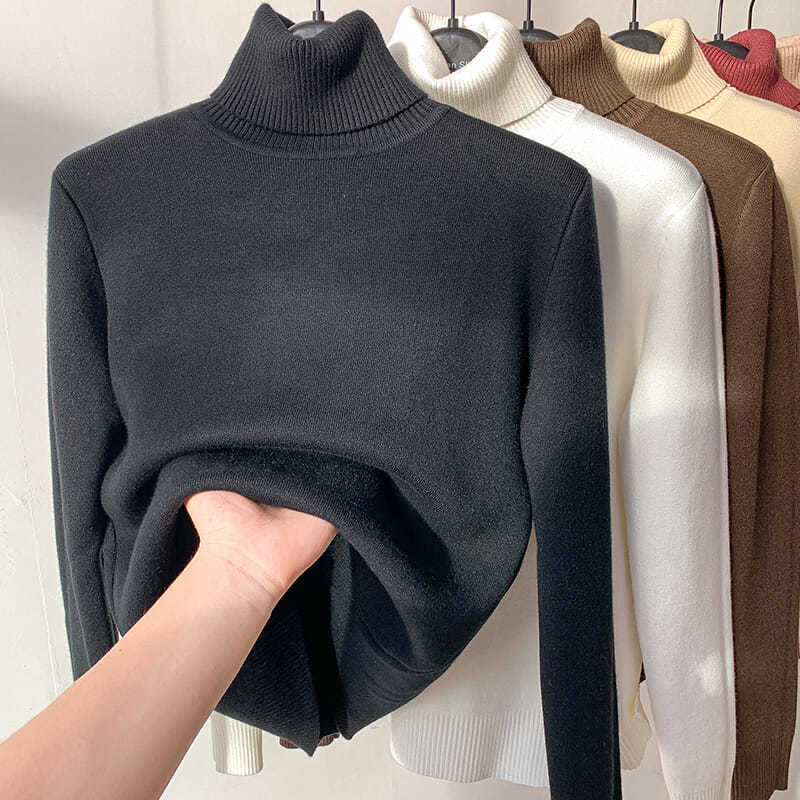 Clementine - Pull-over à Col Haut Élégance et Chaleur pour l'Hiver – Image 5