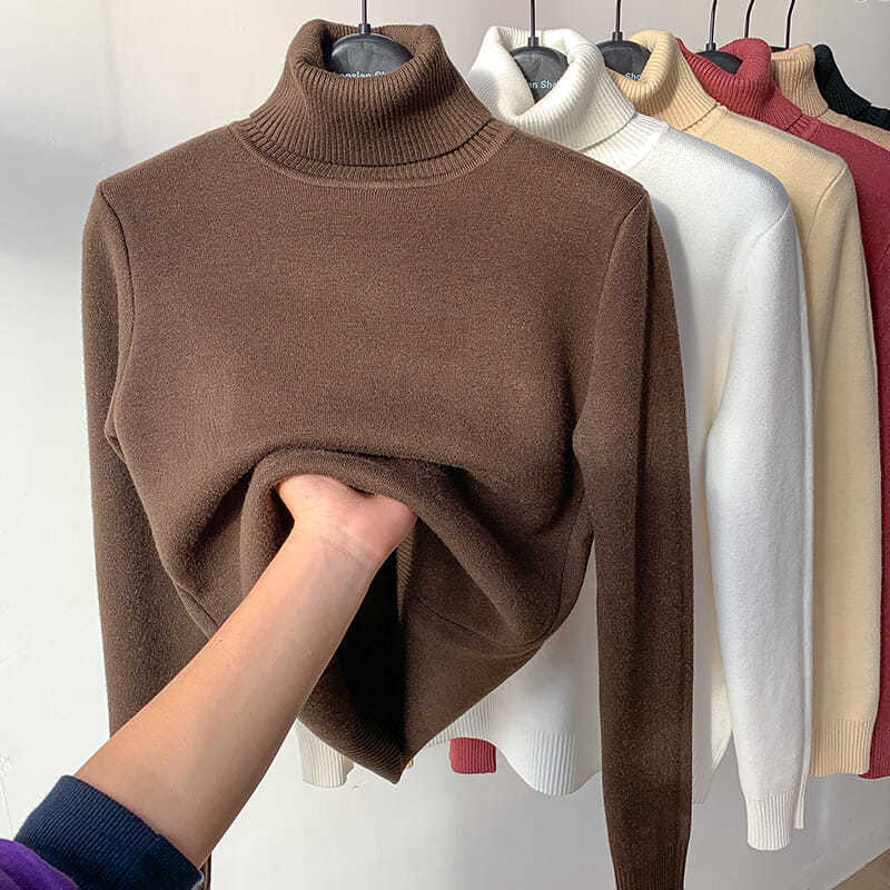 Clementine - Pull-over à Col Haut Élégance et Chaleur pour l'Hiver – Image 4