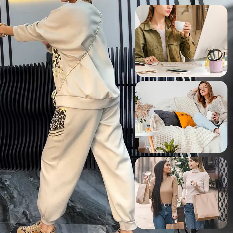 Audrey - Ensemble Sportif Léopard 2 Pièces pour Femme – Image 8