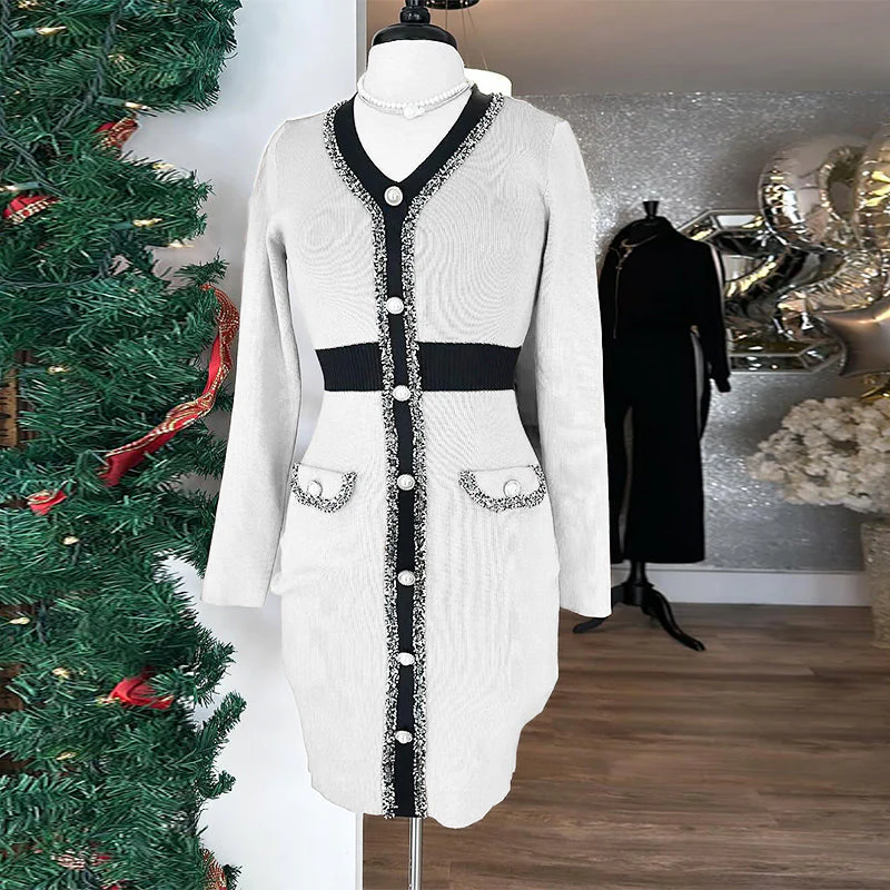 Axelle - Robe Slim Élégante et Confortable – Image 9